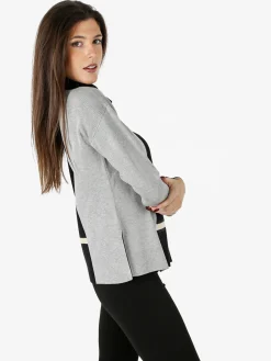 Gian Marco Venturi Maglia dolcevita da donna con strass - nero