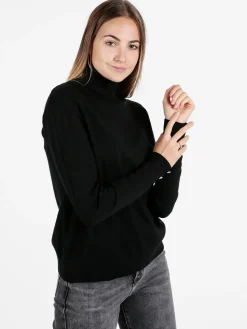 Gian Marco Venturi Maglia dolcevita da donna in tinta unita