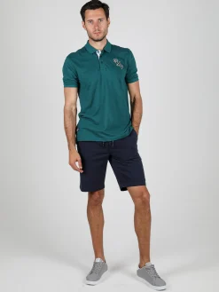 Gian Marco Venturi Polo da uomo in cotone a maniche corte
