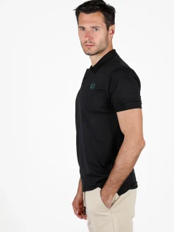Gian Marco Venturi Polo da uomo in cotone a maniche corte
