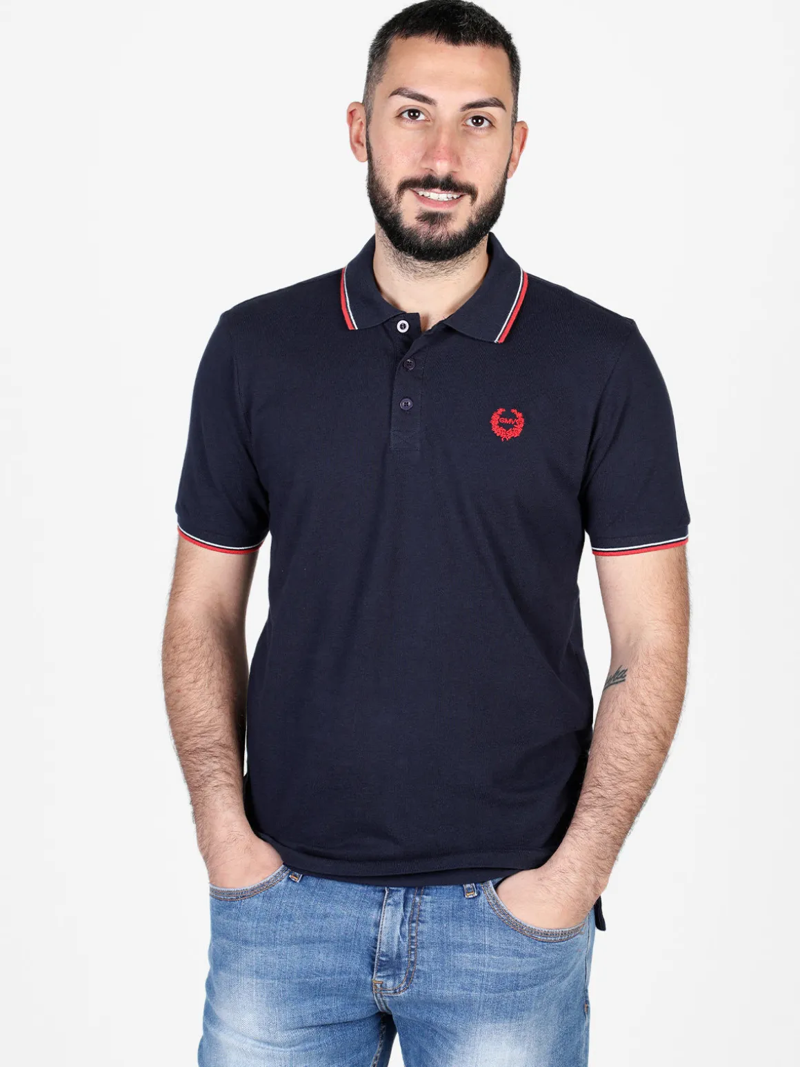 Gian Marco Venturi Polo uomo a maniche corte