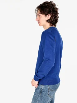Gian Marco Venturi Pullover girocollo da uomo in cotone