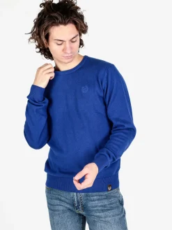 Gian Marco Venturi Pullover girocollo da uomo in cotone