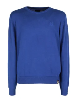 Gian Marco Venturi Pullover girocollo da uomo in cotone