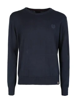 Gian Marco Venturi Pullover girocollo da uomo in cotone