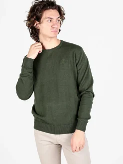 Gian Marco Venturi Pullover girocollo da uomo in cotone
