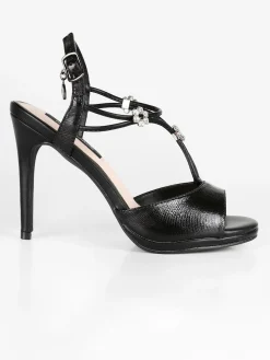 Gian Marco Venturi Sandali con tacco e strass