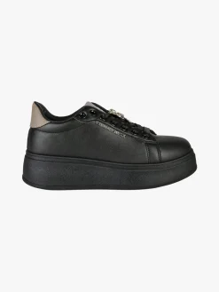 Gian Marco Venturi Sneakers donna con platform - nero