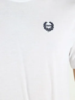 Gian Marco Venturi T-shirt girocollo da uomo in cotone