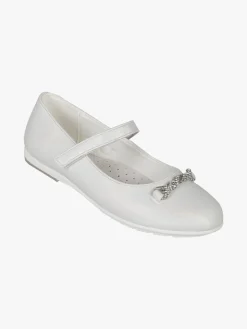 Giardino D'Oro Ballerine cerimonia da bambina con cinturino e strass