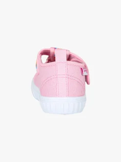 Giardino D'Oro Sandali chiusi da bambina con cinturino a strappo - rosa