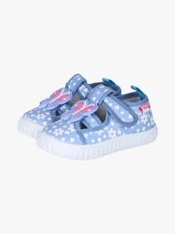 Giardino D'Oro Sandali chiusi da bambina con cinturino a strappo - jeans