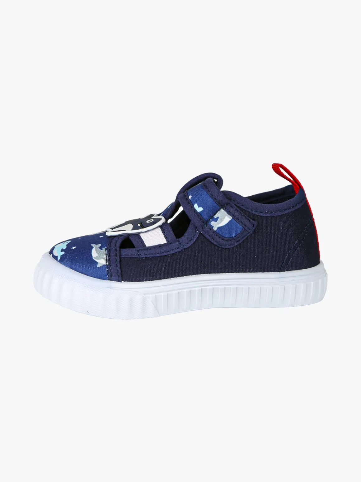 Giardino D'Oro Sandali chiusi da bambino con cinturino a strappo - blu