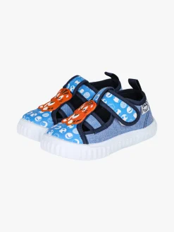 Giardino D'Oro Sandali chiusi da bambino con cinturino a strappo - jeans