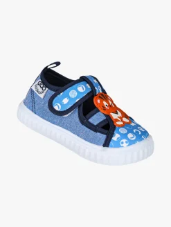 Giardino D'Oro Sandali chiusi da bambino con cinturino a strappo - jeans