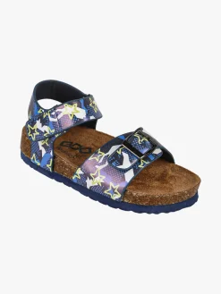 Giardino D'Oro Sandali da bambino con fibbia e cinturino a strappo - blu