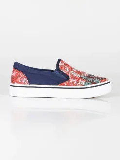 Giardino D'Oro Scarpe bambina slip on in tela