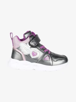 Giardino D'Oro Sneakers alte da bambina con strappo