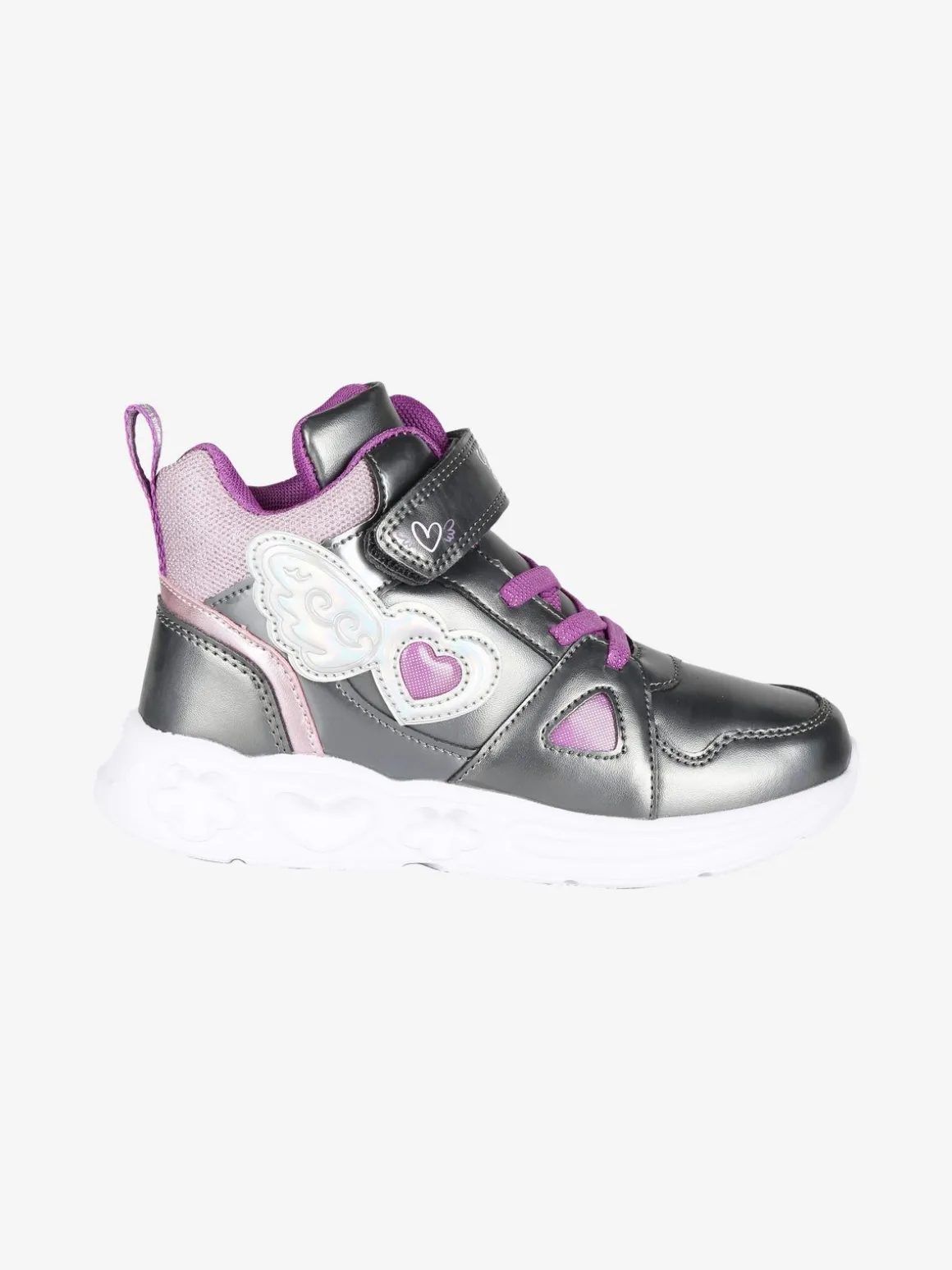 Giardino D'Oro Sneakers alte da bambina con strappo
