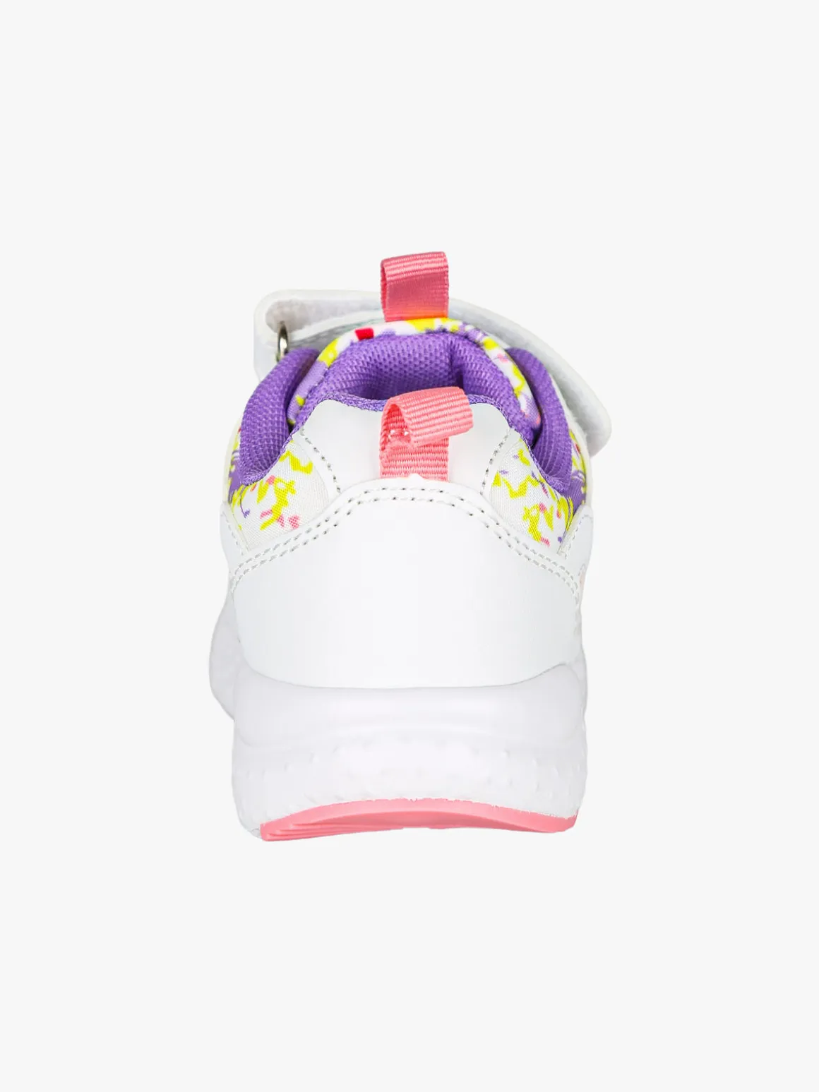 Giardino D'Oro Sneakers da bambina con cinturino a strappo - bianco