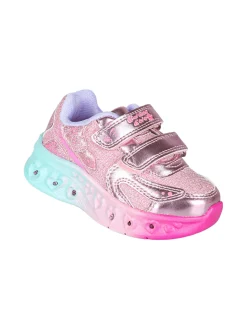 Giardino D'Oro Sneakers da bambina con luci e strappi - rosa