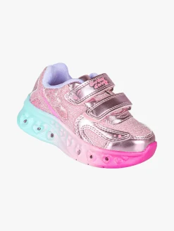 Giardino D'Oro Sneakers da bambina con luci e strappi - rosa