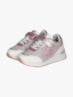 Giardino D'Oro Sneakers da bambina con zeppa e strass