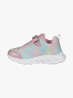Giardino D'Oro Sneakers da bambina glitter con luci
