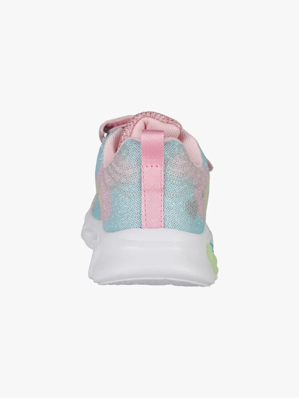 Giardino D'Oro Sneakers da bambina glitter con luci