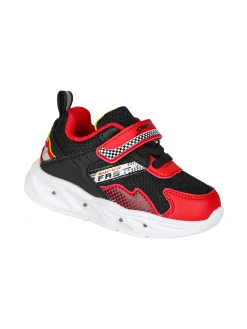 Giardino D'Oro Sneakers da bambino con luci e cinturino a strappo - nero