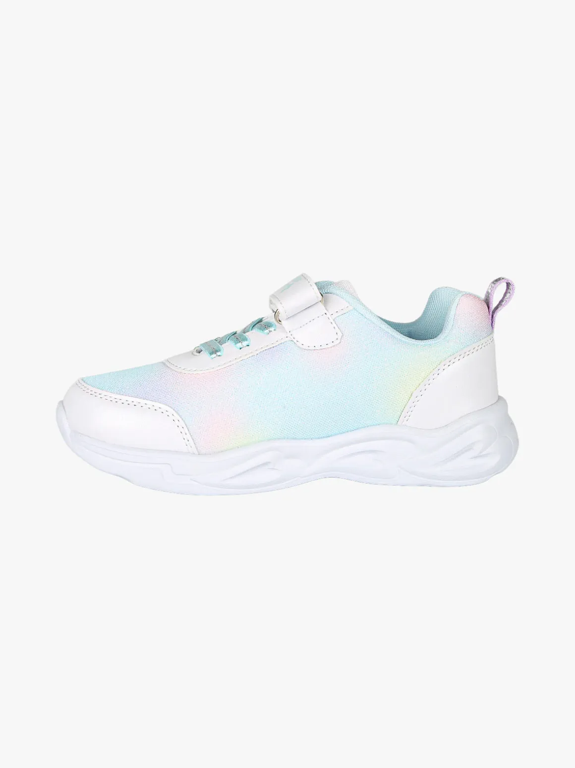 Giardino D'Oro Sneakers da ragazza con cinturino a strappo - bianco