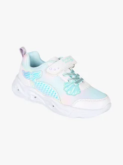 Giardino D'Oro Sneakers da ragazza con cinturino a strappo - bianco