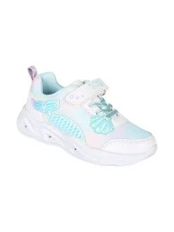 Giardino D'Oro Sneakers da ragazza con cinturino a strappo - bianco