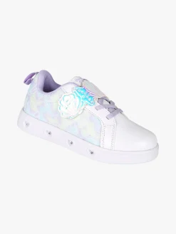 Giardino D'Oro Sneakers da ragazza basse con strappo e luci - bianco