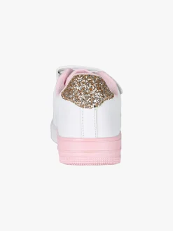 Giardino D'Oro Sneakers da ragazza con cinturino a strappo - rosa