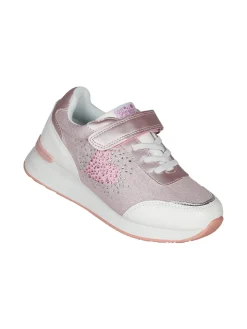 Giardino D'Oro Sneakers da ragazza con zeppa e strass