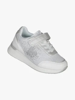 Giardino D'Oro Sneakers da ragazza con zeppa e strass