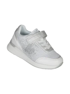 Giardino D'Oro Sneakers da ragazza con zeppa e strass