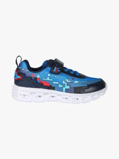 Giardino D'Oro Sneakers da ragazzo con luci e cinturino a strappo - blu