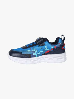 Giardino D'Oro Sneakers da ragazzo con luci e cinturino a strappo - blu