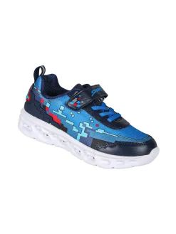 Giardino D'Oro Sneakers da ragazzo con luci e cinturino a strappo - blu
