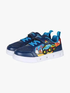 Giardino D'Oro Sneakers da ragazzo con luci e cinturino a strappo - blu