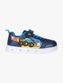 Giardino D'Oro Sneakers da ragazzo con luci e cinturino a strappo - blu