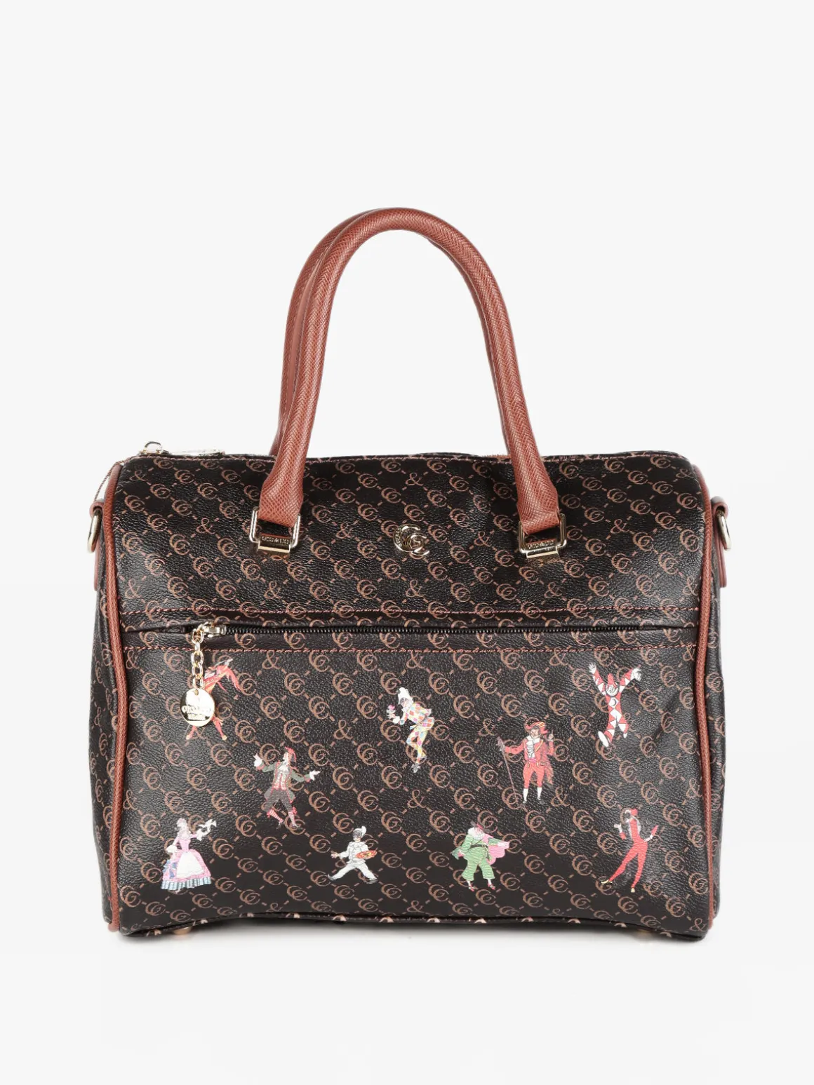 Gio&Co Borsa a bauletto con stampe