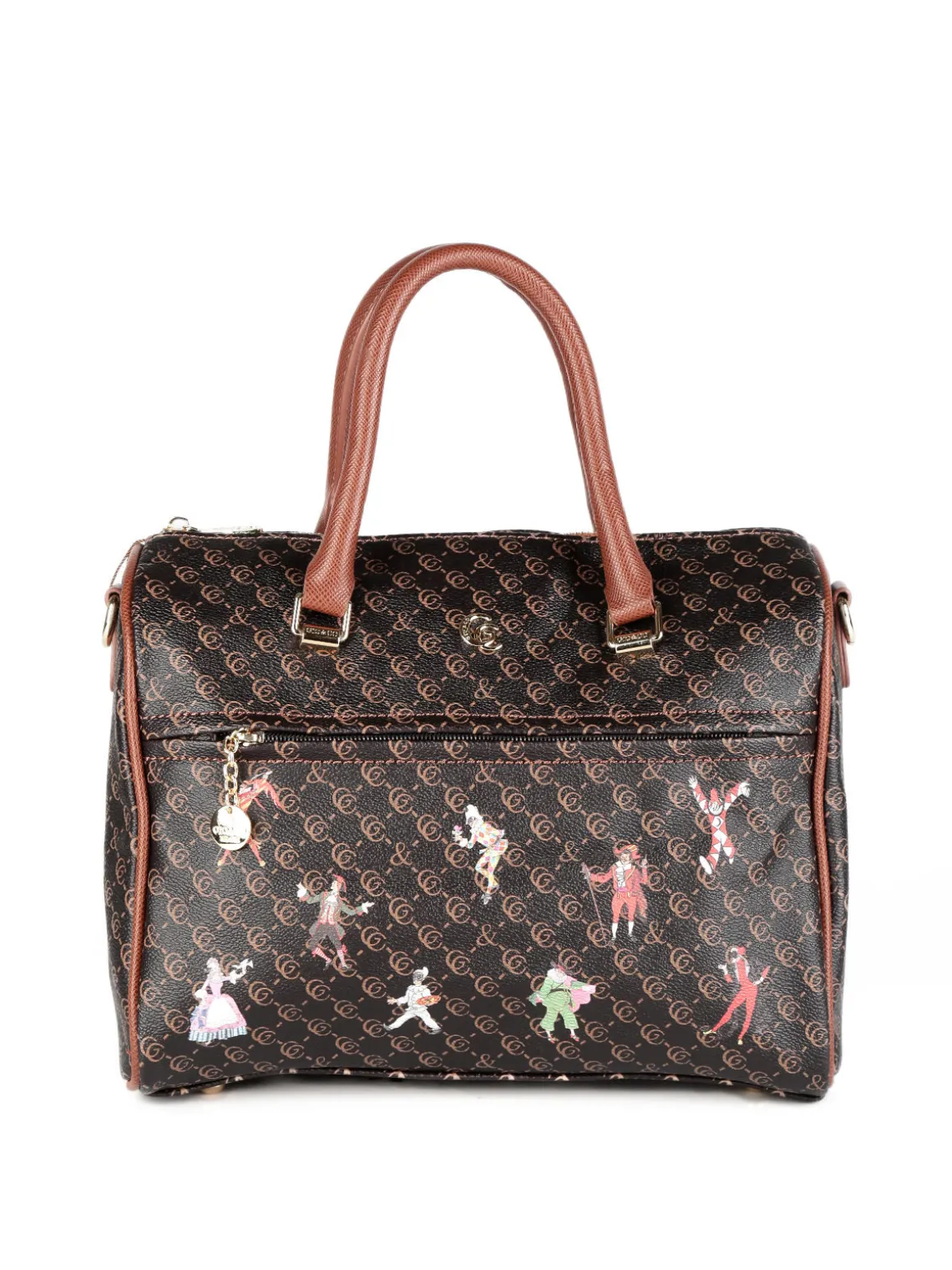 Gio&Co Borsa a bauletto con stampe