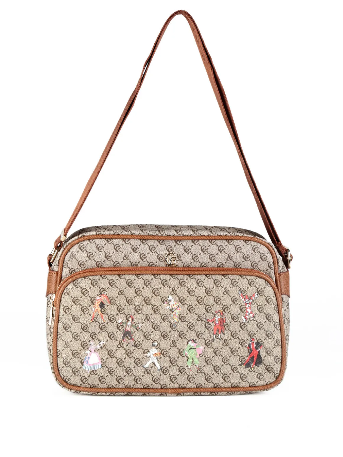 Gio&Co Borsa a tracolla con stampe