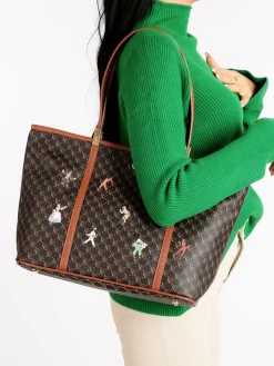 Gio&Co Borsa tote con stampe