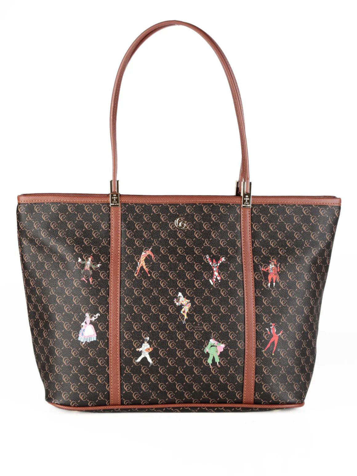 Gio&Co Borsa tote con stampe
