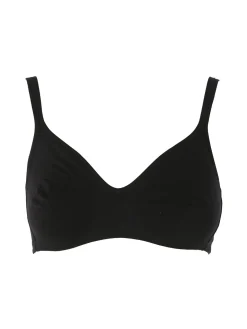 Gios AROMA Reggiseno con coppe preformate in cotone COPPA B - nero