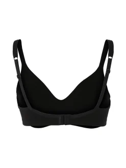 Gios AROMA Reggiseno con coppe preformate in cotone COPPA B - nero